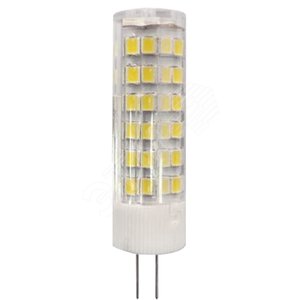 Лампа светодиодная LED 7 Вт 560Лм 4000К капсула нейтральный G4 170-265В LED JC-7W-220V-CER-840-G4 Standart