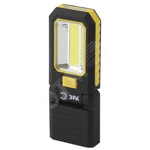 Фонарик на батарейках 3хААА, ударопрочный, сгибаемый на 90 градусов корпус, 2 магнита, 5 COB RB-704 Практик