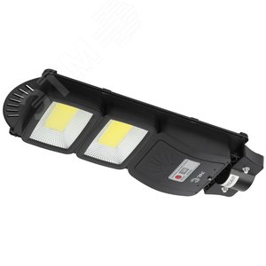 Светильник консольный на солнечной батарее, COB,40W, с датчиком движения, ПДУ, 750lm, 5000К, IP65