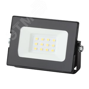 Прожектор светодиодный ДО-50 Вт 3000К 4000 Лм IP65 черный 50w теплый 200-240В LPR-023-0-30K-050