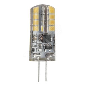 Лампа светодиодная LED 2,5 Вт 200Лм 4000К капсула нейтральный G4 12В LED JC-2,5W-12V-840-G4 Standart