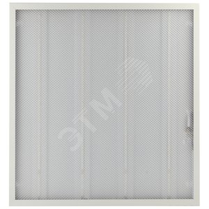 Светильник светодиодный ДВО/ДПО 36W 595х595х19 4000К 3600Лм призма IP40 драйвер в комплекте