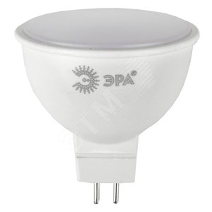 Лампа светодиодная LED 10 Вт 800Лм 2700К софит теплый GU5.3 170-265В LED MR16-10W-827-GU5.3 Standart