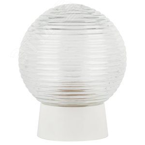 Светильник НБП 01-60-004 с прямым основанием Гранат стекло IP20 E27 max 60Вт D150 шар