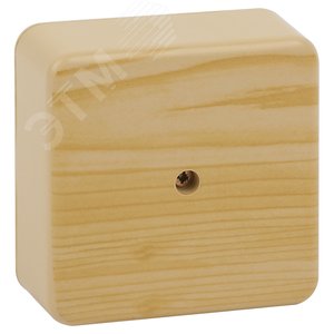 Коробка распаячнаяBS-P-50-50-20 без клеммы 50х50х20мм сосна IP40