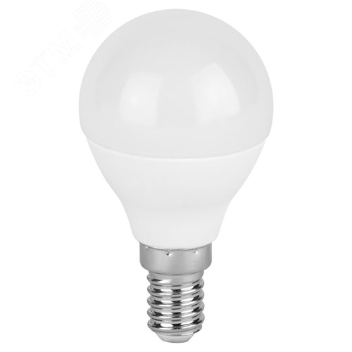 Лампа светодиодная 15Вт шар нейтральный белый свет Е14 STD LED P45-15W-840-E14