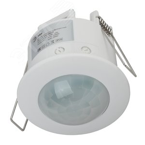 Датчик движения белый 1200 Вт IP20 360 градусов 6М 50/1050 MD 018