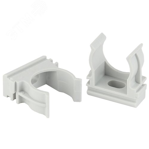 Крепеж-клипса CLIP-50 для трубы cерая d50мм 20шт