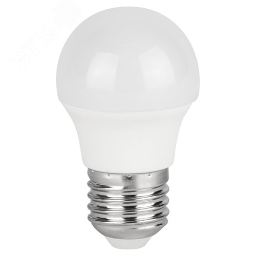 Лампа светодиодная 15Вт шар теплый белый свет Е27 STD LED P45-15W-827-E27