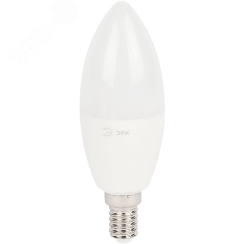 Лампа светодиодная ЭРА RED LINE LED B35-15W-865-E14 R 15Вт свеча холодный дневной свет Е14