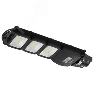 Светильник консольный на солнечной батарее,SMD, 60W, с датчиком движения, ПДУ,1000lm, 5000К, IP65