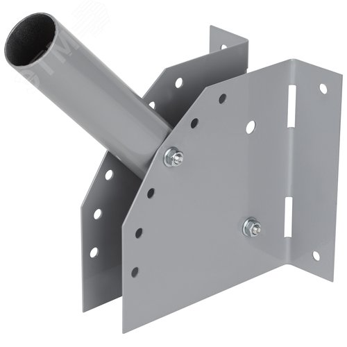 Кронштейн для уличного светильника с переменным углом 250мм d38мм SPP-AC2-0-230-038