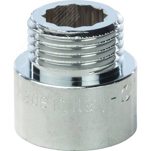 Удлинитель НВ 1/2'x15 мм, хромированный