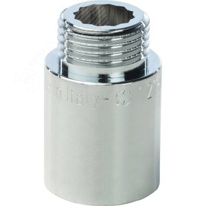 Удлинитель НВ 1/2'x30 мм, хромированный