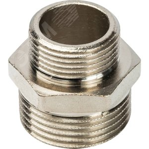 Ниппель НН 1'х3/4' переходной, никелированный