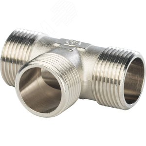 Тройник ННН 1/2'х1/2'х1/2' никелированный