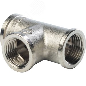 Тройник ВВВ 1/2'х1/2'х1/2' никелированный