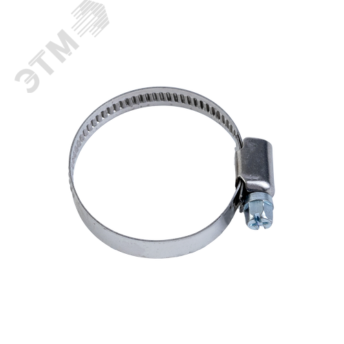 Хомут червячный 32-50/9 W2 нержавеющая сталь 1Л 32-50-7 Н ГОСТ 28191-89