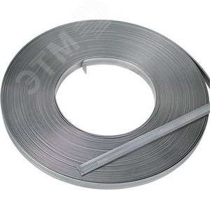 Хомут ленточный червячный лента 12мм/0,7мм W2 нержавеющая сталь (намотка 30м)