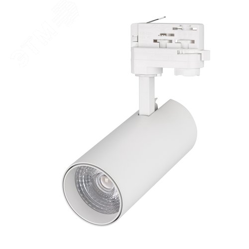 Светильник трековый LGD-GERA-4TR-R74-20W Day4000 (WH, 24 deg, 230 В) (ARL, IP20 Металл, 5 лет)