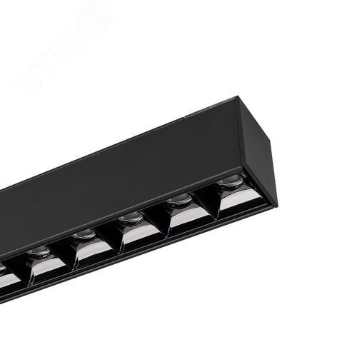 Светильник MAG-LASER-45-L480-18W Warm3000 (BK, 15 deg, 24V) ( IP20 Металл, 3 года)