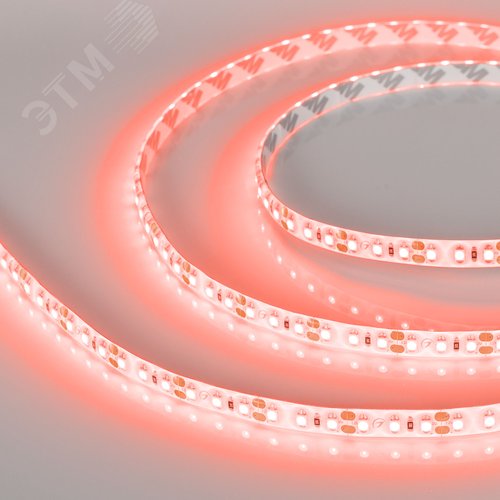 Лента светодиодная 9,6 Вт/м 12В IP65 Красный 120LED/м RT/RTW-A120-8-11mm SMD 2835 5 м