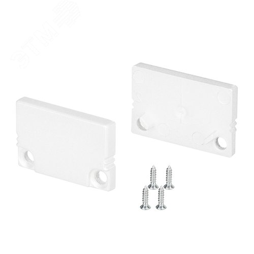 Заглушка SL-SLIM20-H13 WHITE глухая (Пластик)