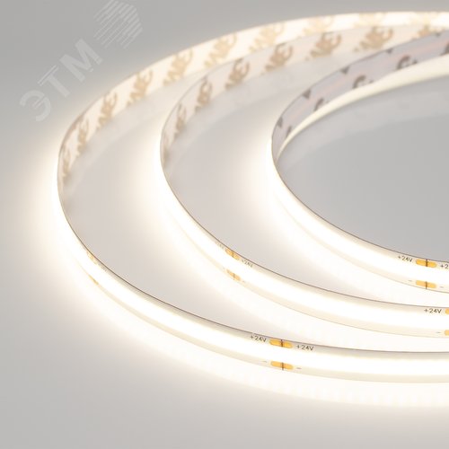 Лента светодиодная 11 Вт/м 24В IP20 4000K 378LED/м COB-X378-8mm CSP 5 м