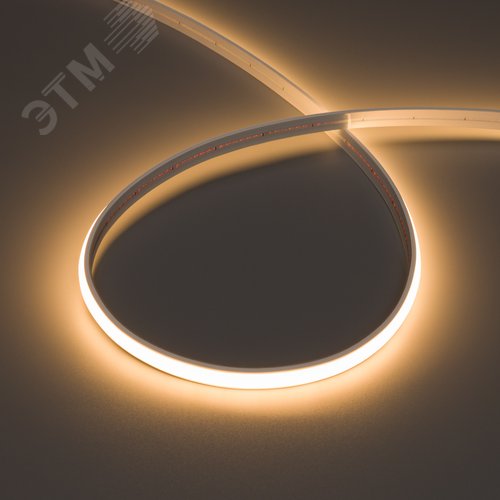 Лента герметичная MOONLIGHT-TOP-X544-10x5mm 24V Warm2700 10 W/m, IP65, 5m, wire x1, вывод прямой, 3 года