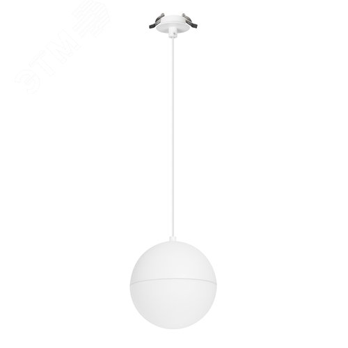 Светильник светодиодный SP-EMISFERO-HANG-BUILT-R150-11W Warm3000 (WH, 170 deg, 230V) (ARL, IP65 Алюминий, 3 года)