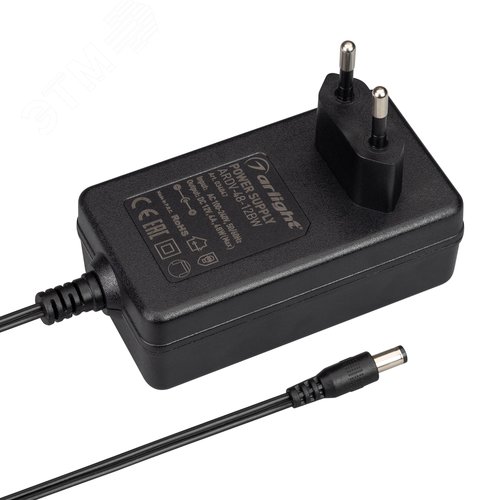 Блок питания ARDV-48-12BW (12V, 4.0A, 48W) ( Адаптер, 3 года)