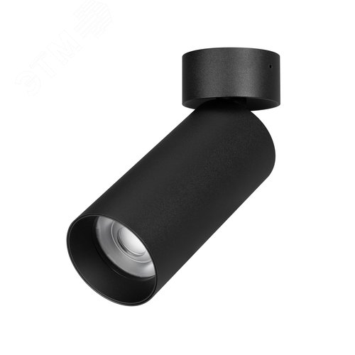 Светильник SP-GABI-SURFACE-FLAP-R50-9W Warm3000 BK 60 deg 230V IP40 металл 5 лет
