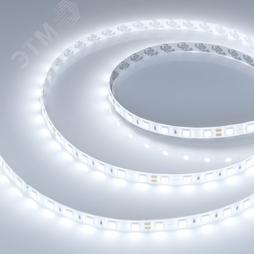 Лента светодиодная 14,4 Вт/м 24В IP65 6000K 60LED/м RT/RTW-B60-10-13mm SMD 5060 5 м