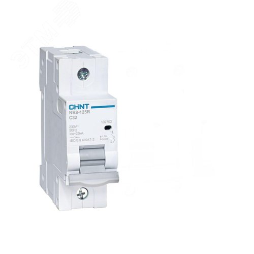 Выключатель автоматический NB8-125R 1P 32A 25кА характеристика C R