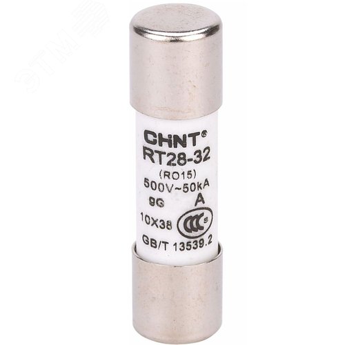 Вставка плавкая  цилиндрическая RT28-32 32A 10х38