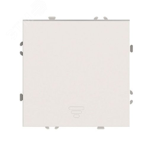 Выключатель одноклавишный самовозвратный (механизм) 250В 10А кашемир soft touch серия Эмили STEKKER