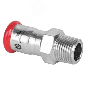 Муфта 15x1/2' НР (оцинкованная сталь)