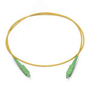 Патч-корд оптический simplex 1м SC/APC-SC/APC 9/125 sm LSZH