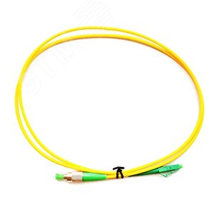 Патч-корд оптический simplex 2м FC/APC-LC/APC 9/125 sm LSZH