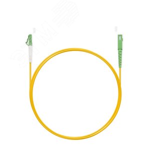 Патч-корд оптический simplex 10м LC/APC-SC/APC 9/125 sm LSZH