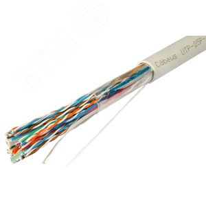 Витая пара U/UTP Cat 5 25 пар 24 AWG solid LSZH нг(А)-HF