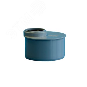 Переход 110x50 короткий, эксцентрический, канализационный