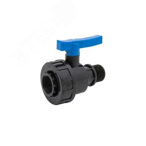 Кран шаровой компрессионный НР разъемный d 25x1/2