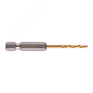 Сверло по металлу RedHEX HSS-G TiN 2.5 мм (2шт)