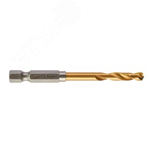 Сверло по металлу RedHEX HSS-G TiN 4.8 мм