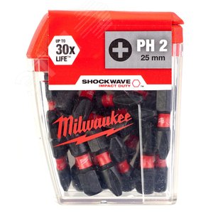 Насадка SHOCKWAVE PH2 25 мм (25шт)