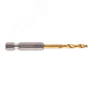 Сверло по металлу RedHEX HSS-G TiN. 3.3 мм (2шт)