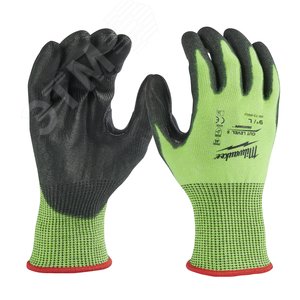 Перчатки защитные Hi-Vis Cut level (Хай Виз Кат Левел) 5/E, L/9