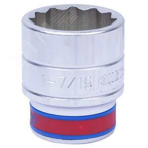Головка торцевая стандартная двенадцатигранная 3/4', 1-7/16', дюймовая
