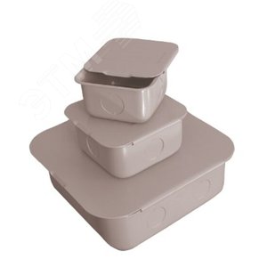 Коробка протяжная КП-1 У3 98х96х51, окрашенная